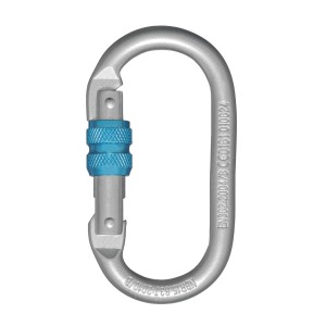 MOSQUETÃO AÇO SIMÉTRICO C/ABERT 18MM STEELSAFE 981